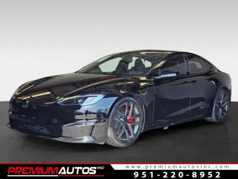 Black 2023 Tesla Model S Plaid for sale in Norco, CA