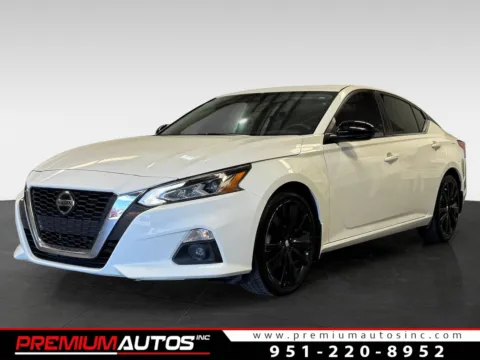 White 2022 Nissan Altima 2.5 SR for sale in Norco, CA