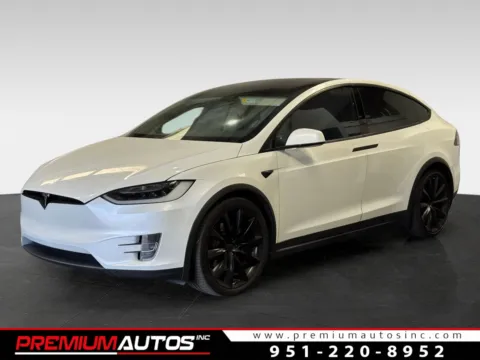 White 2017 Tesla Model X 100D for sale in Norco, CA