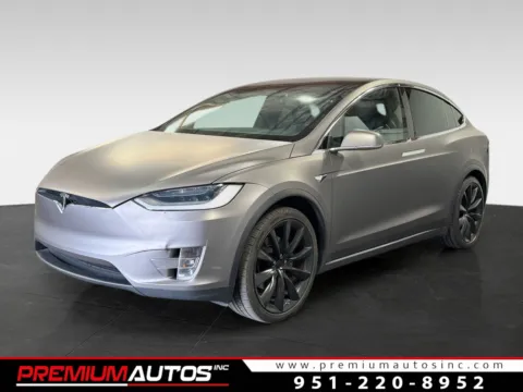 Silver 2020 Tesla Model X for sale in Norco, CA