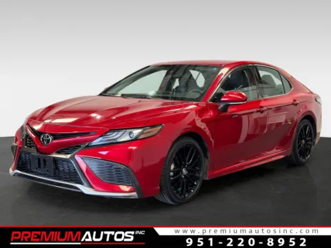 Red 2022 Toyota Camry XSE for sale in Norco, CA