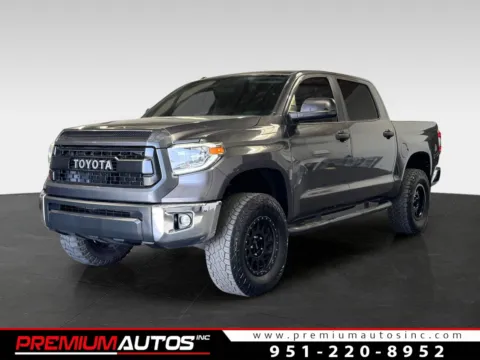 Gray 2015 Toyota Tundra SR5 for sale in Norco, CA