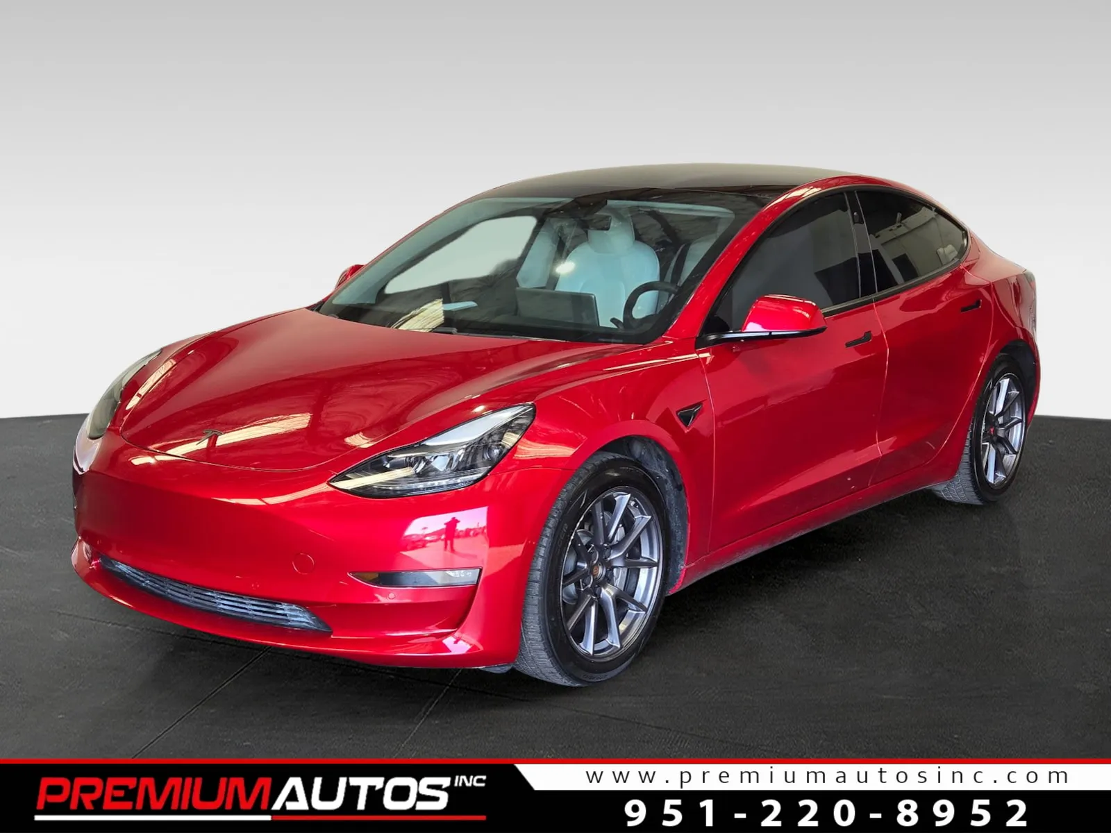 Red 2021 Tesla Model 3 Long Range AWD for sale in Norco, CA