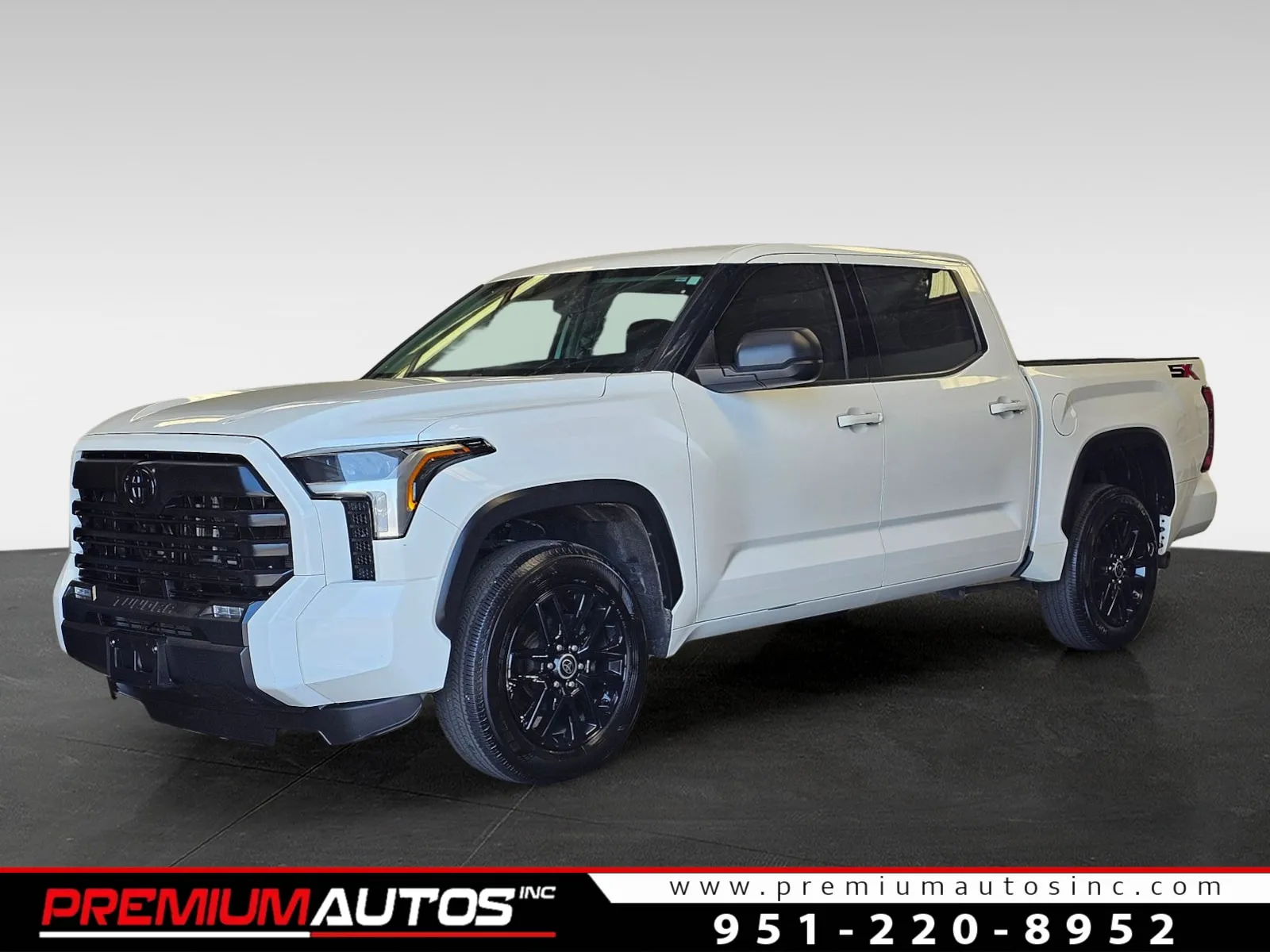 White 2023 Toyota Tundra SR5 4x4 for sale in Norco, CA