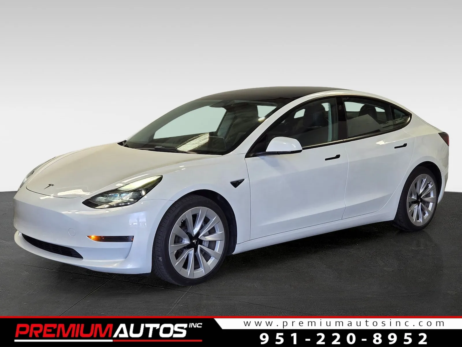 White 2022 Tesla Model 3 Long Range for sale in Norco, CA