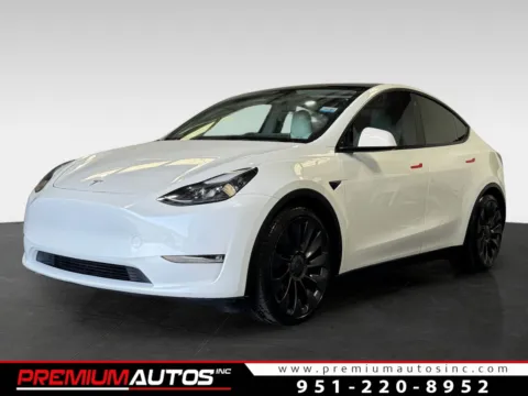 White 2022 Tesla Model Y Performance for sale in Norco, CA