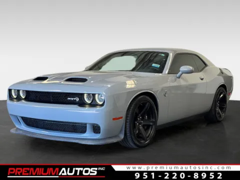 Gray 2020 Dodge Challenger SRT Hellcat for sale in Norco, CA