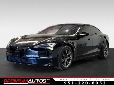 Black 2021 Tesla Model S Long Range for sale in Norco, CA