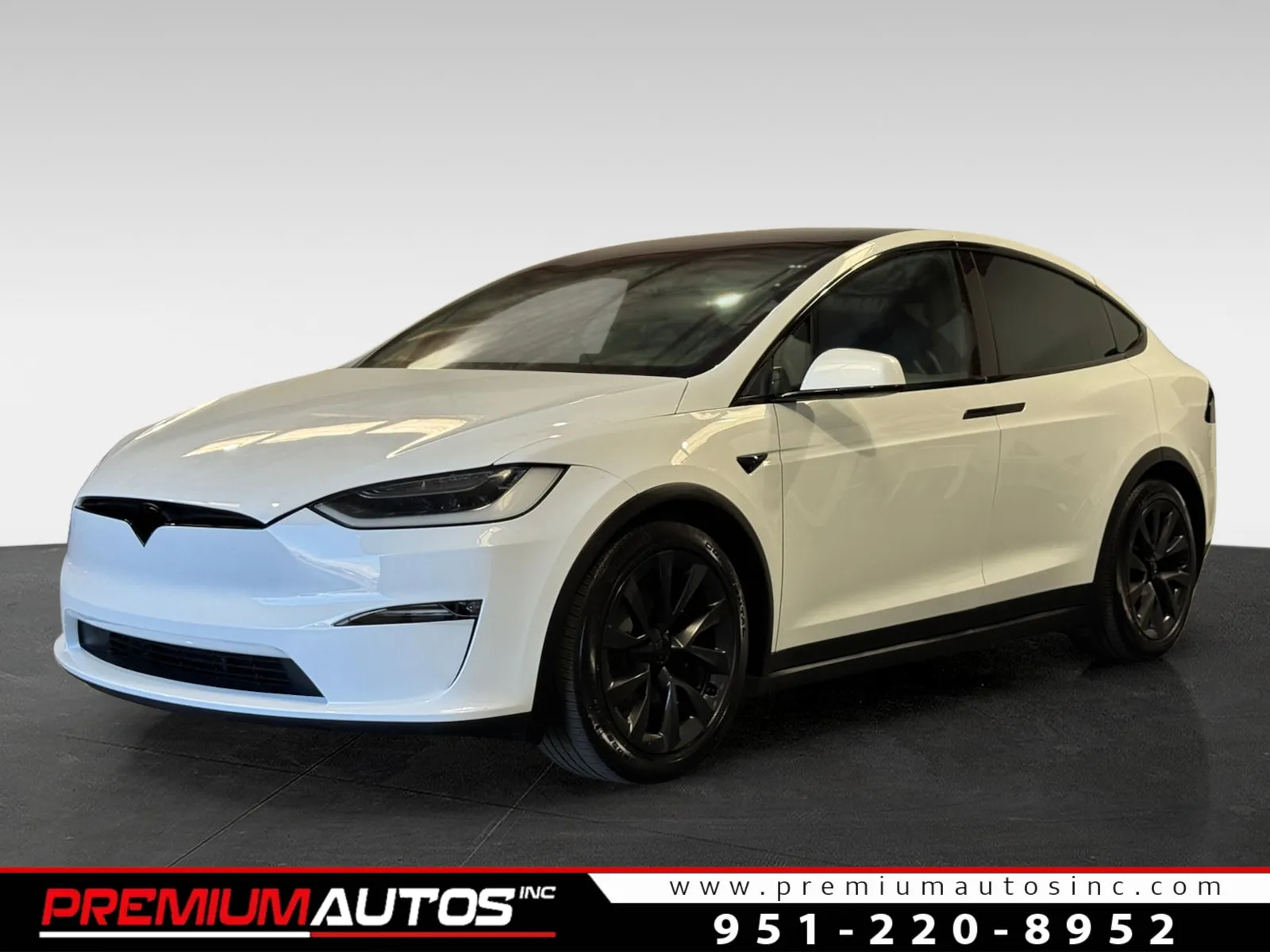 White 2023 Tesla Model X ****7 SEATER*** for sale in Norco, CA