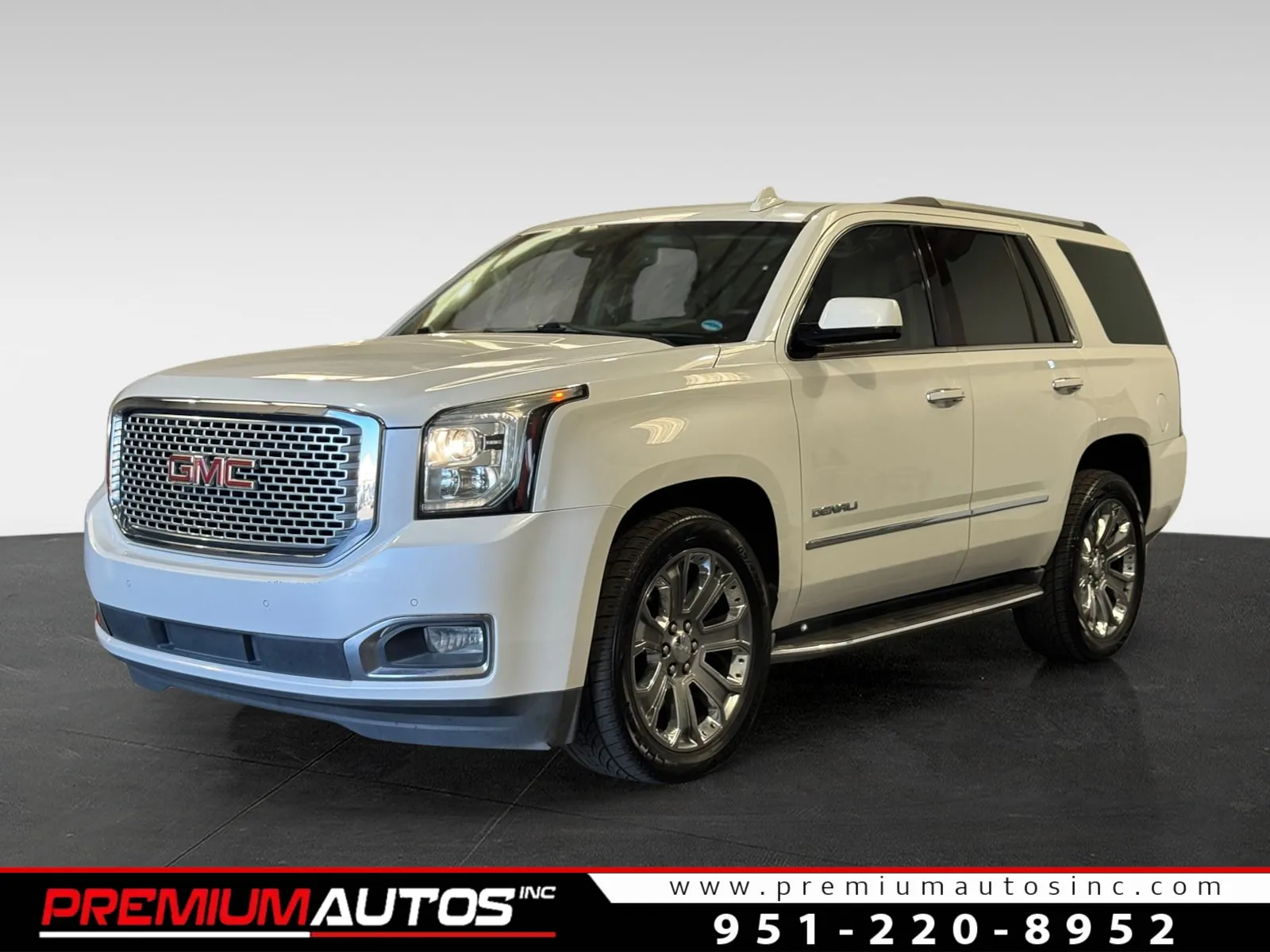 White 2016 GMC Yukon Denali for sale in Norco, CA