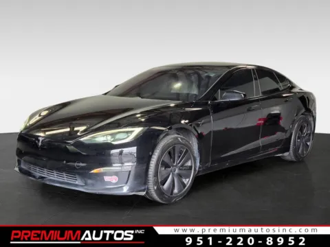 Black 2022 Tesla Model S Plaid for sale in Norco, CA