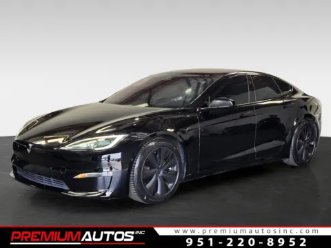 Black 2022 Tesla Model S Plaid for sale in Norco, CA