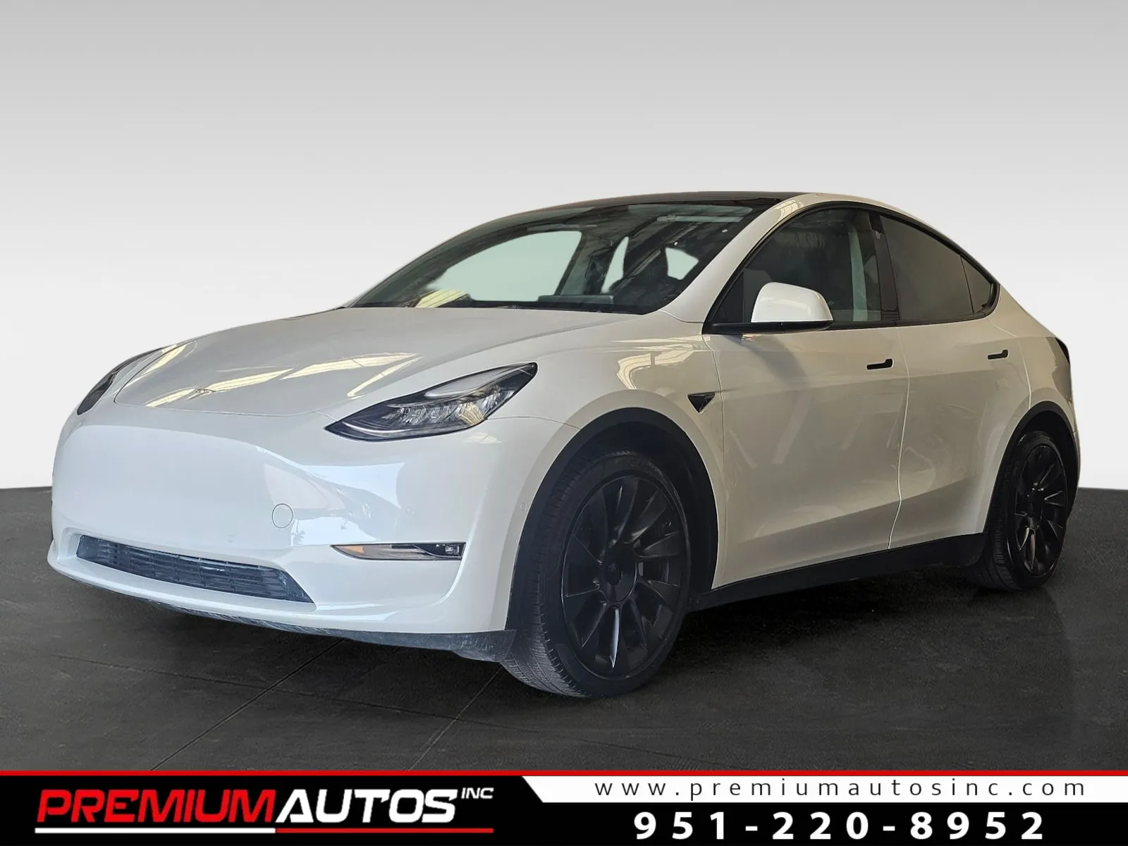 White 2022 Tesla Model Y Long Range for sale in Norco, CA
