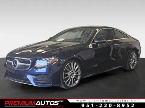 Blue 2020 Mercedes-Benz E-Class E 450 for sale in Norco, CA