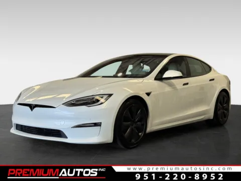 White 2022 Tesla Model S Base****FSD INCLUDED*** for sale in Norco, CA