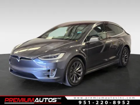 Silver 2017 Tesla Model X for sale in Norco, CA