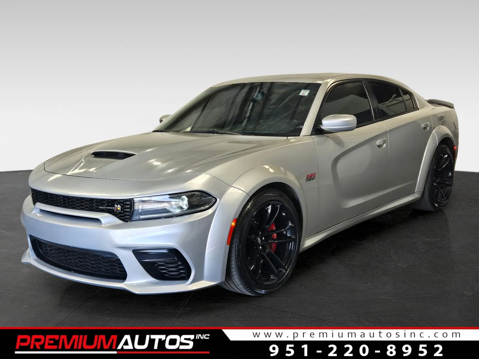 Silver 2021 Dodge Charger Scat Pack WIDEBODY for sale in Norco, CA