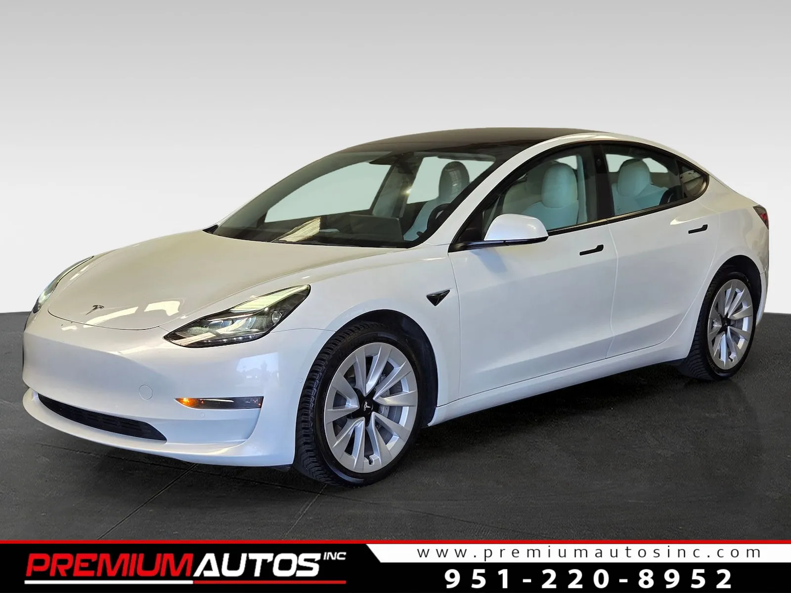 White 2022 Tesla Model 3 Long Range for sale in Norco, CA