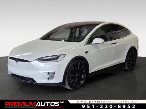 White 2017 Tesla Model X for sale in Norco, CA