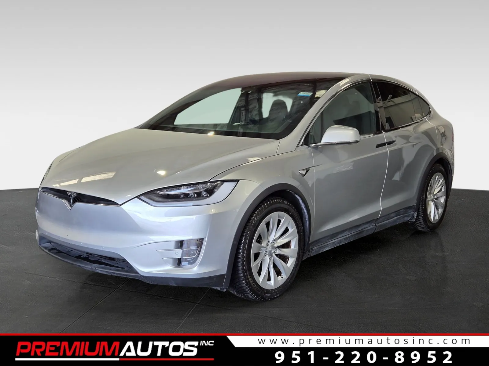 Silver 2018 Tesla Model X 75D**** 6 SEATER***** for sale in Norco, CA