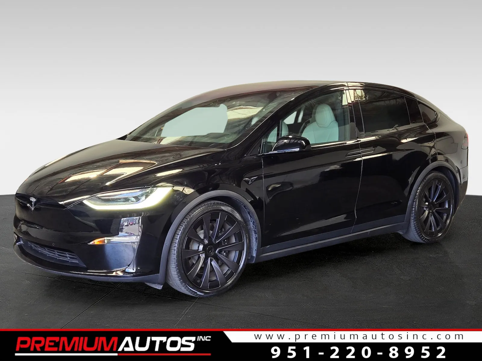 Black 2023 Tesla Model X **** 6 SEAT INTERIOR***** for sale in Norco, CA