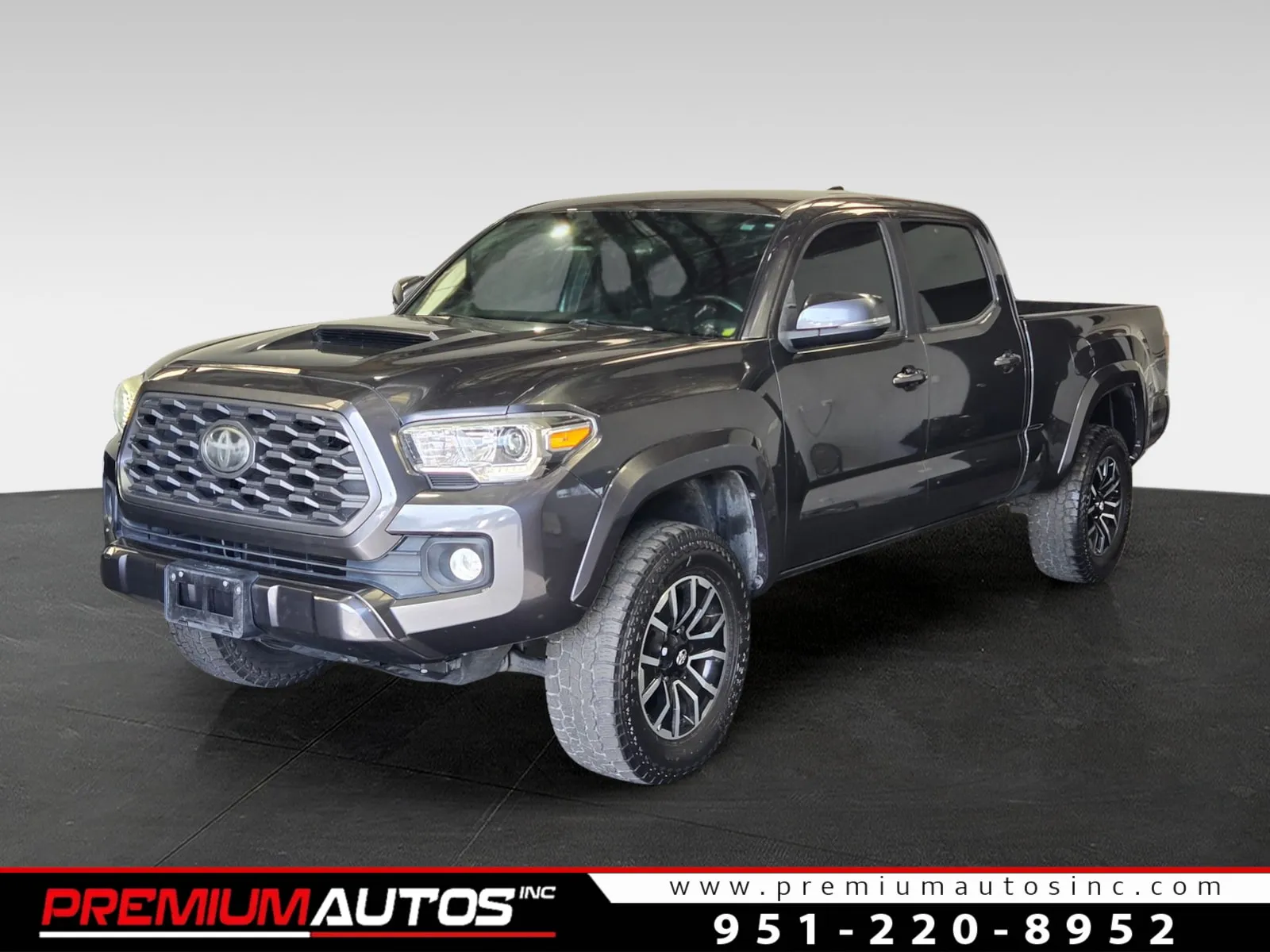 Gray 2020 Toyota Tacoma TRD SPORT for sale in Norco, CA