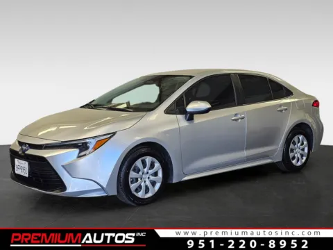 Silver 2023 Toyota Corolla Hybrid for sale in Norco, CA