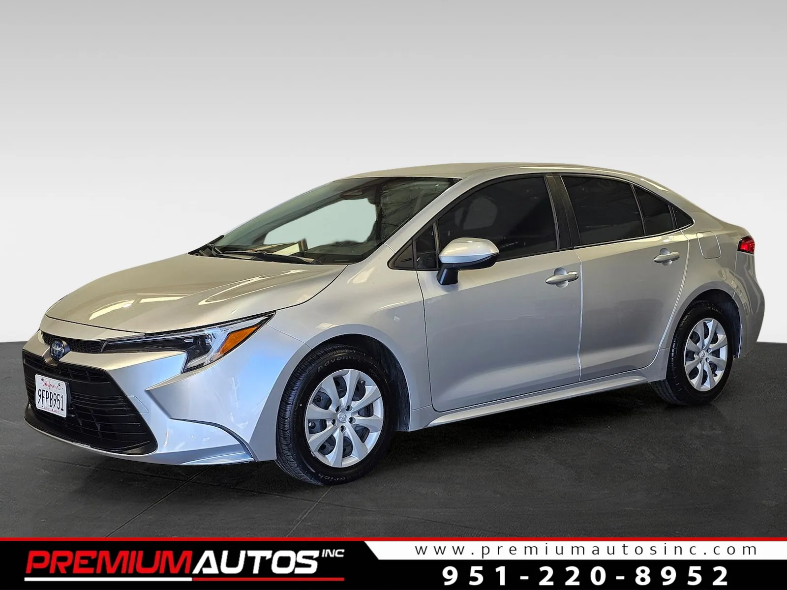 Silver 2023 Toyota Corolla Hybrid for sale in Norco, CA