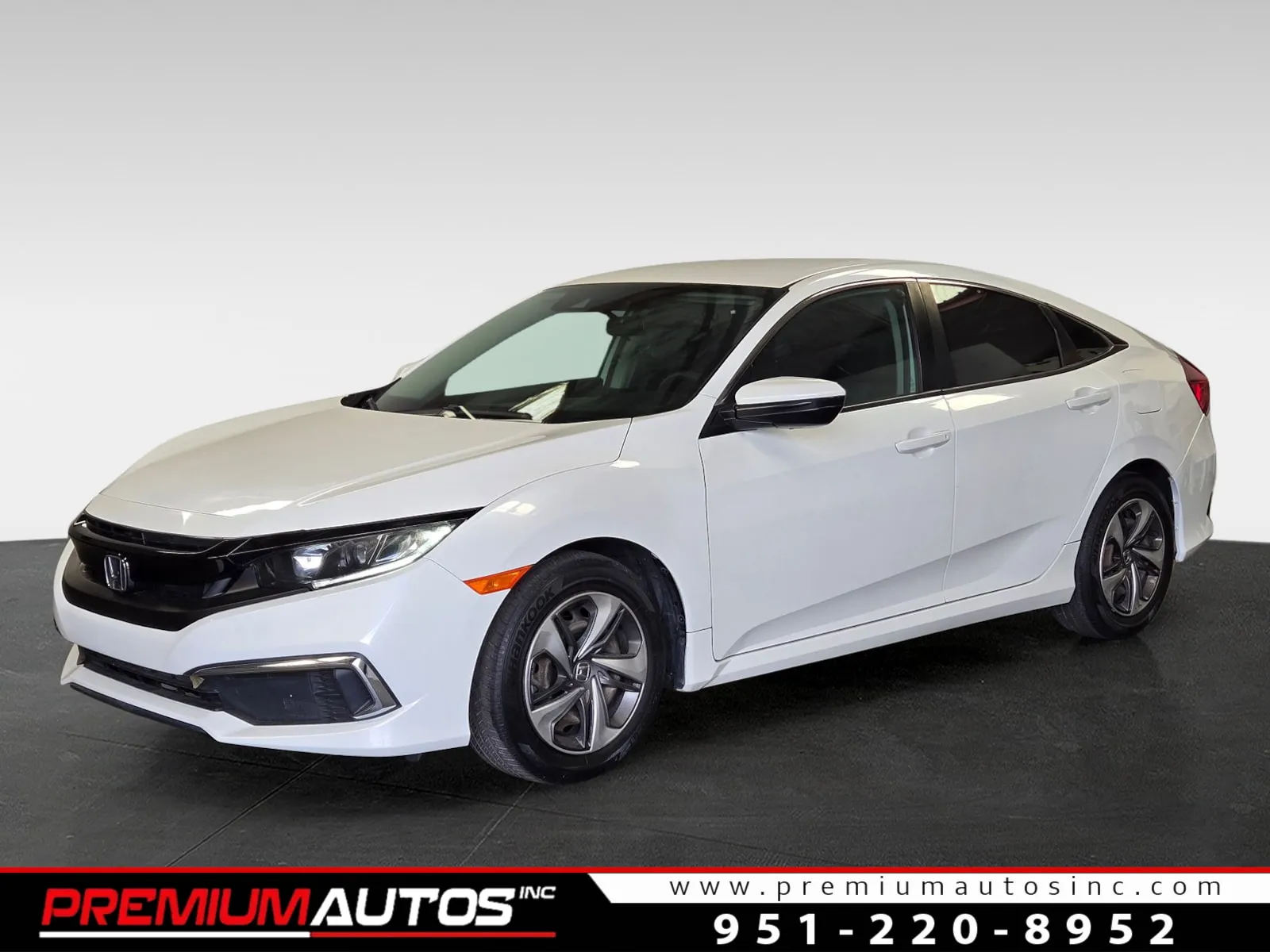 White 2020 Honda Civic LX for sale in Norco, CA