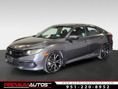 Gray 2021 Honda Civic Sport for sale in Norco, CA