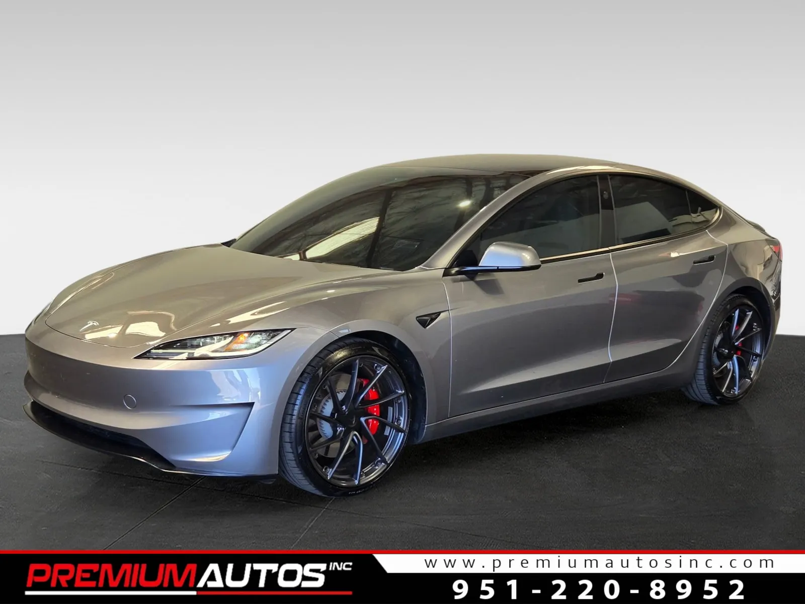 Gray 2025 Tesla Model 3 Performance for sale in Norco, CA