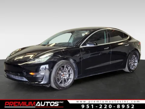 Black 2020 Tesla Model 3 Standard Range Plus for sale in Norco, CA