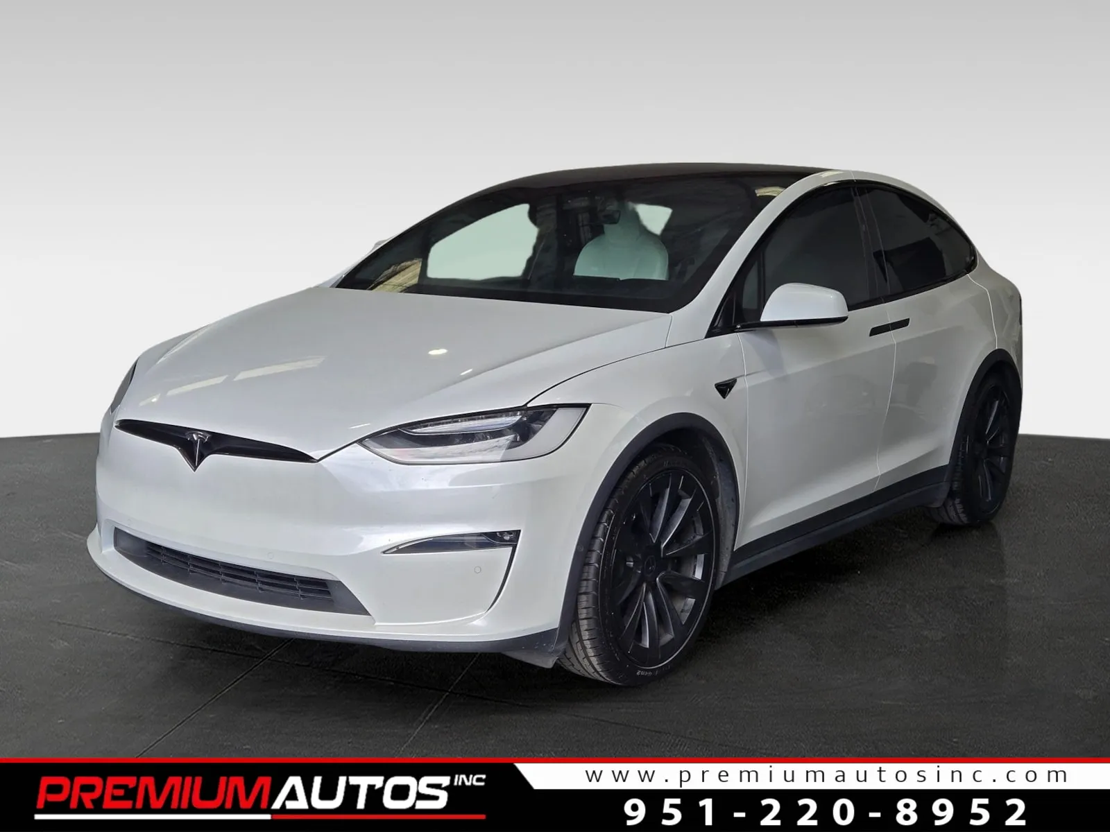 White 2023 Tesla Model X Plaid*****6 SEATER**** for sale in Norco, CA