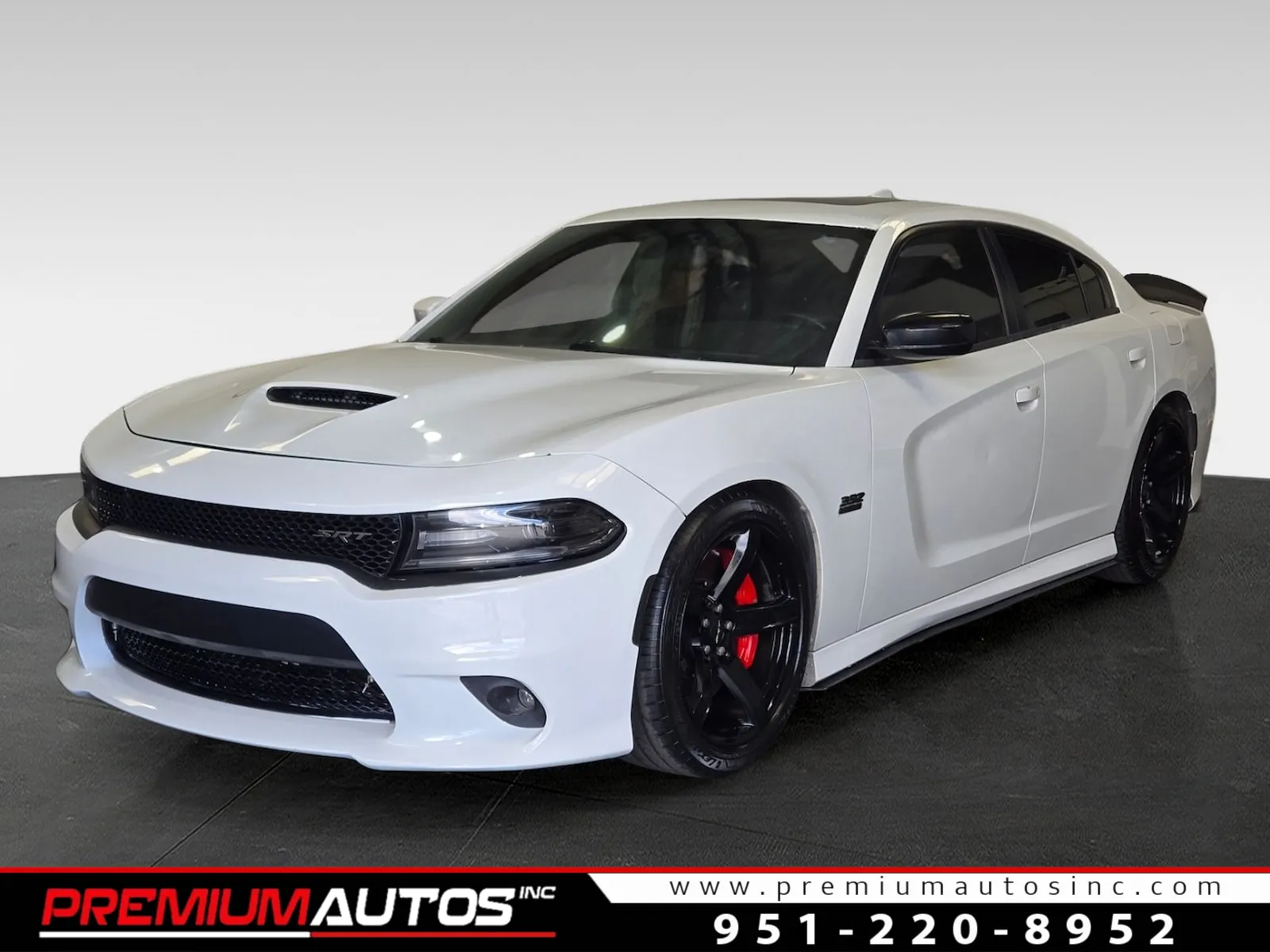 White 2018 Dodge Charger SRT 392 for sale in Norco, CA
