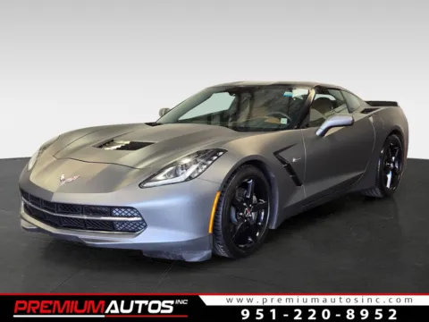 Gray 2014 Chevrolet Corvette Stingray for sale in Norco, CA