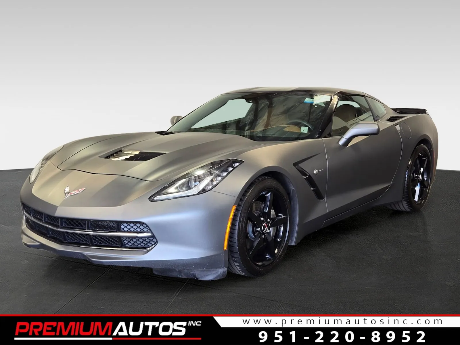 Gray 2014 Chevrolet Corvette Stingray for sale in Norco, CA