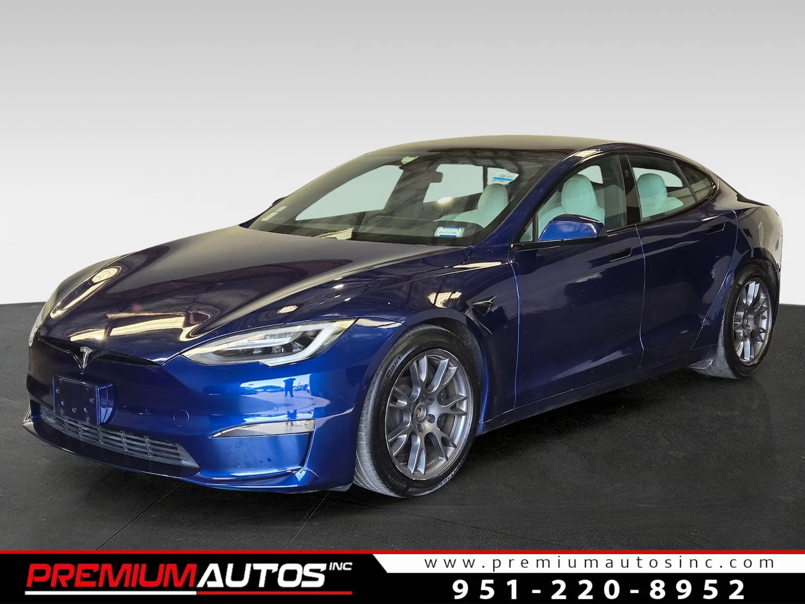 Blue 2021 Tesla Model S Long Range*****REFRESH MODEL**** for sale in Norco, CA