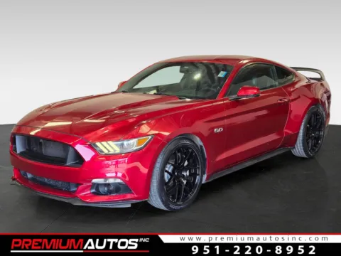 Red 2017 Ford Mustang for sale in Norco, CA