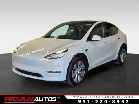 White 2020 Tesla Model Y Long Range for sale in Norco, CA