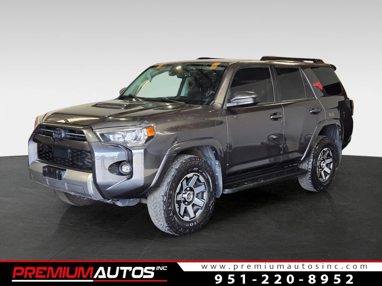 Silver 2021 Toyota 4Runner TRD Off-Road 4X4 for sale in Norco, CA