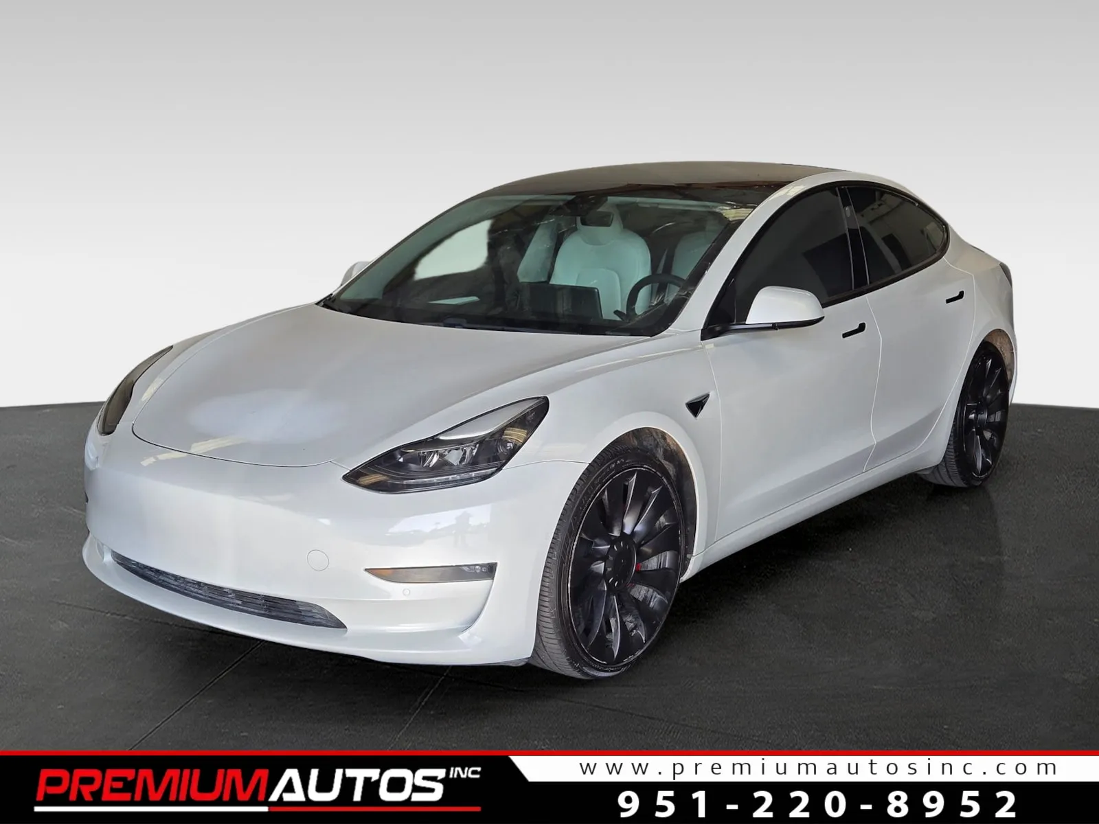 White 2021 Tesla Model 3 Performance for sale in Norco, CA