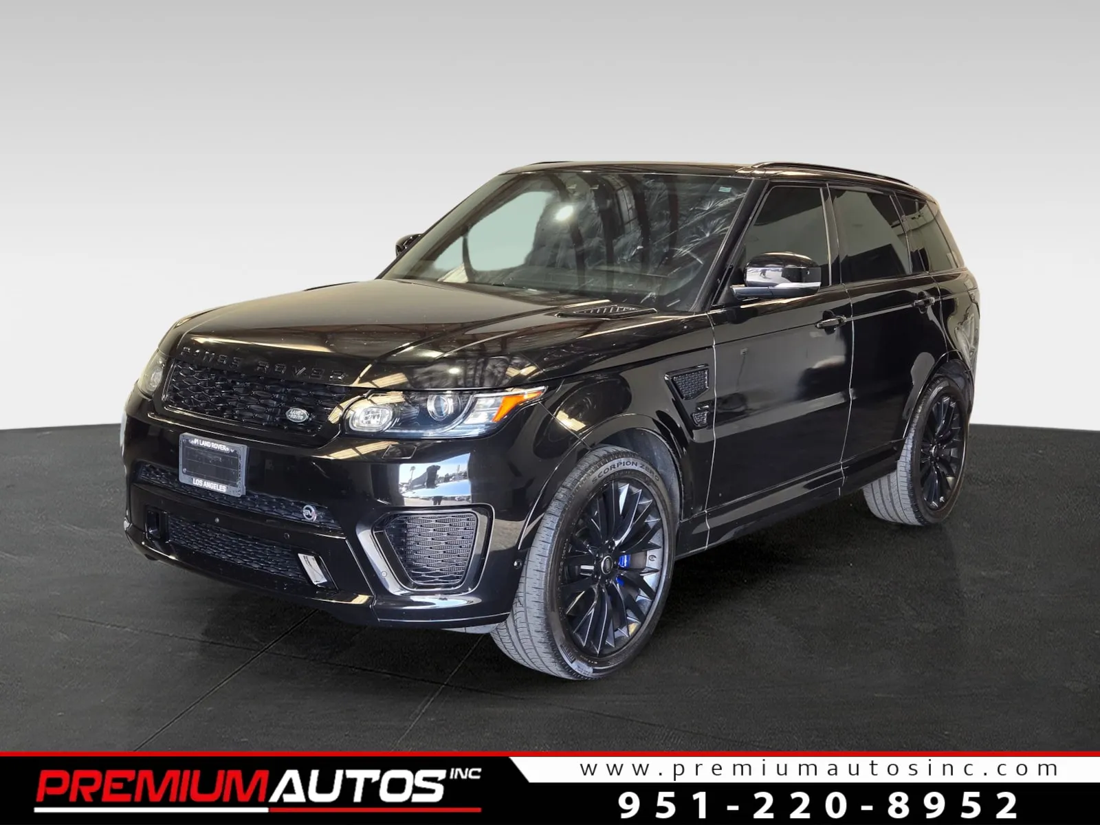 Black 2017 Land Rover Range Rover Sport SVR for sale in Norco, CA
