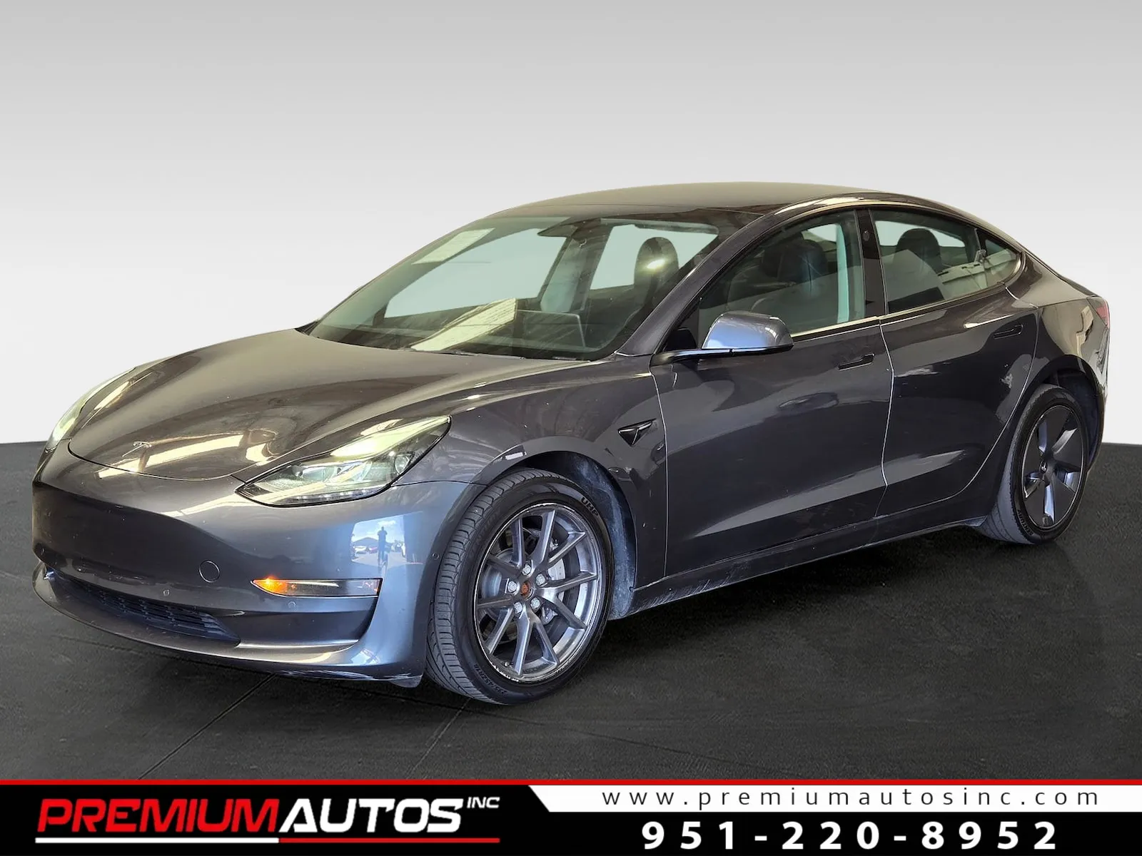Gray 2022 Tesla Model 3 Long Range for sale in Norco, CA