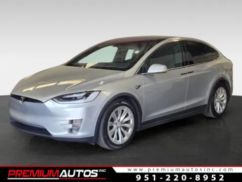 Silver 2018 Tesla Model X 75D for sale in Norco, CA