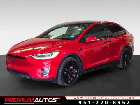 Red 2020 Tesla Model X Performance for sale in Norco, CA