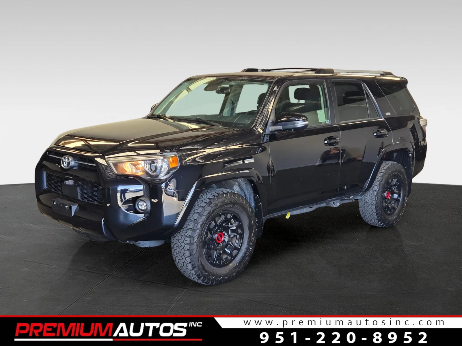 Black 2023 Toyota 4Runner SR5 Premium 4X4 for sale in Norco, CA
