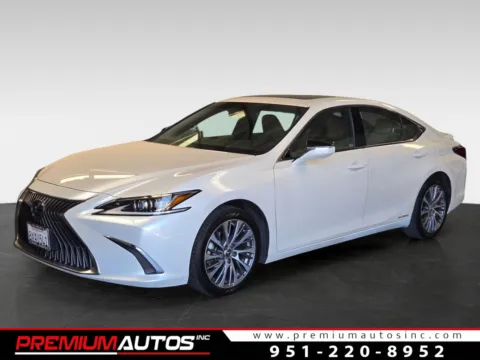 White 2021 Lexus ES 300h for sale in Norco, CA