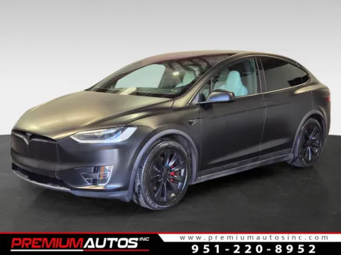 Black 2018 Tesla Model X for sale in Norco, CA