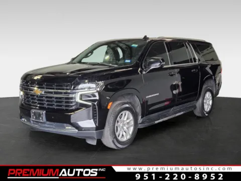Black 2023 Chevrolet Suburban LT for sale in Norco, CA
