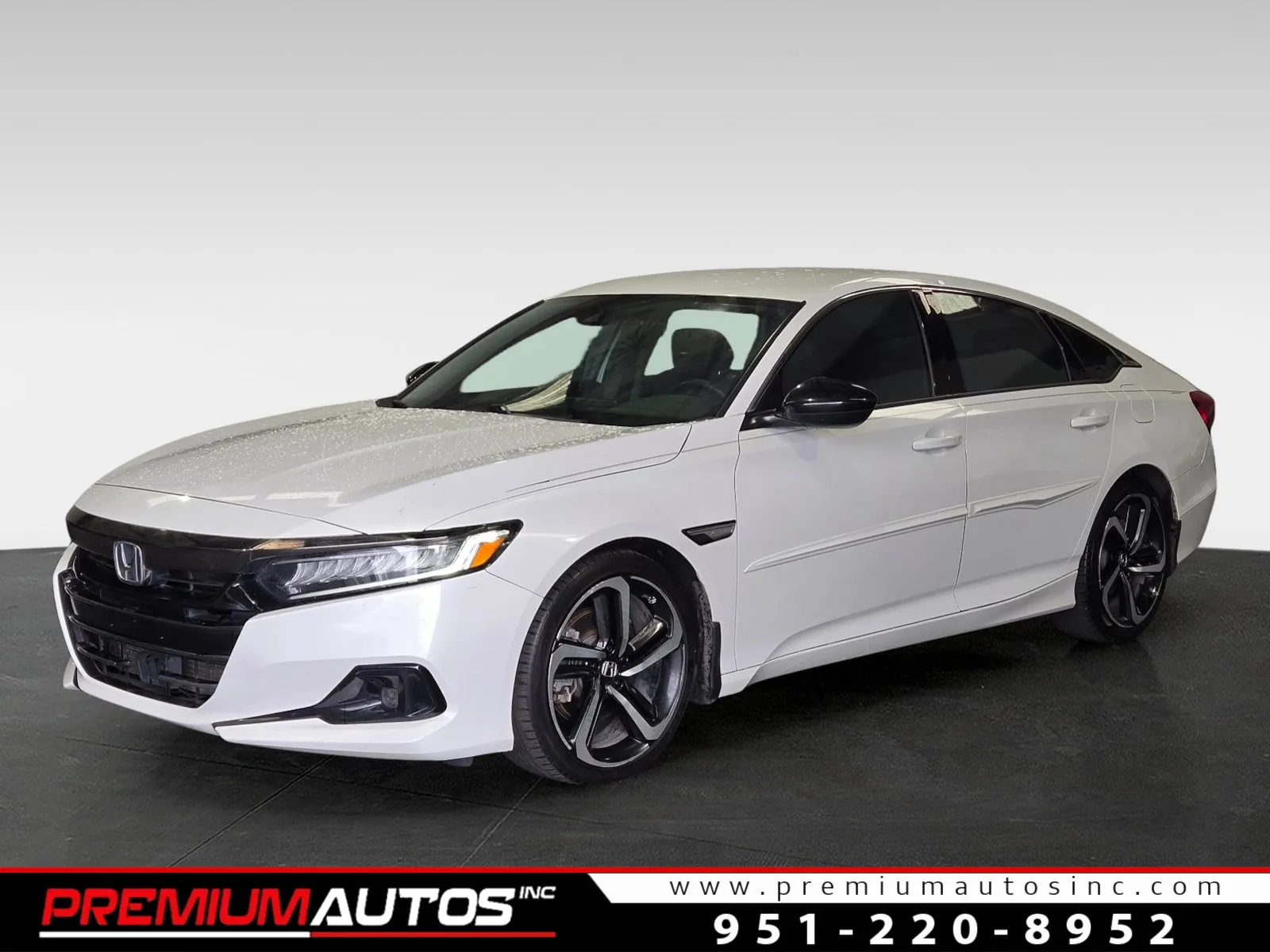 White 2021 Honda Accord Sport for sale in Norco, CA